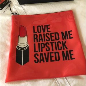 Sephora Plastic Makeup Bag